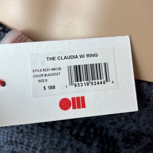 New Solid & Striped The Claudia One-Piece Black Cut Out Swim Suit - Picture 10 of 12